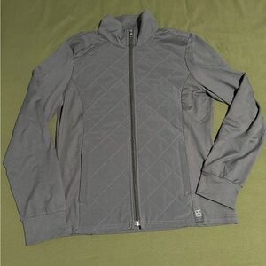 Easy STRETCH Keira Women's 2-Pocket Quilted Long Sleeve Scrub Jacket